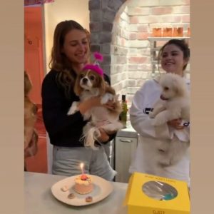 7 May check out new video of Selena from 2019 from Anna Collins’s puppy birthday