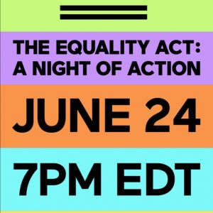24 June Selena shared about Equality Act movement via her Instagram story
