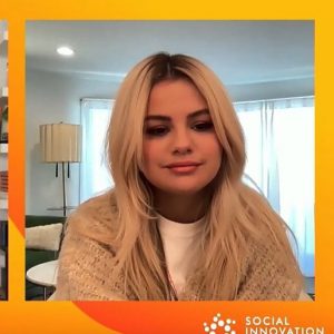 10 June Selena talks about mental health and Rare Impact Fund at the Social Innovation Summit 2021