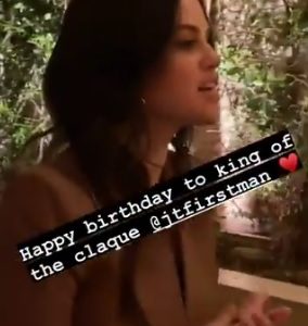 8 July check out never seen before videos with Selena posted by Anna Collins