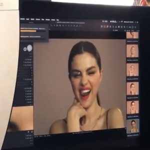 11 August check out new behind the scenes pics of Selena from her photoshoot for Rare Beauty