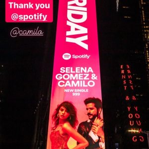 27 August check out huge promo poster for 999 spotted on the Times Square in New York