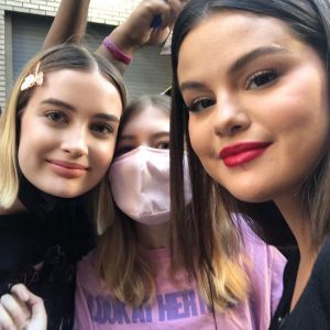 7 September: Selena meeting fans in New York