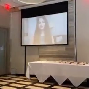 21 September: check out fan taken video with a special message from Selena for The Rare Impact Fund event!