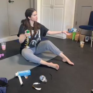 3 October: new video with Selena posted by @haleybreshears on Instagram!