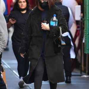 11 November: Selena spotted leaving restaurant in New York