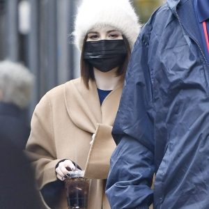 7 December: more new candids of Selena from set of Only Murders In The Building