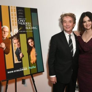 29 December: new pic of Selena with Martin Short at the SAG Q&A in October