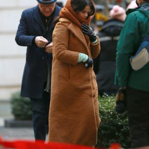 24 January: Selena on set of Only Murders In The Building in New York (Updated)