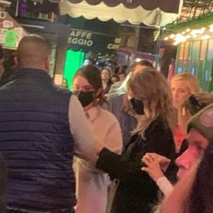 13 February: Selena with Cara Delevingne out in New York