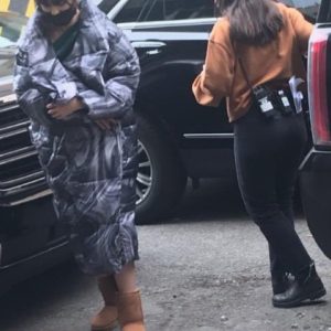 30 March: Selena spotted by fans on set of Only Murders in New York