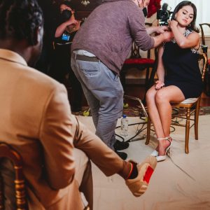 19 May: new pics of Selena from behind the scenes of her interview for MTV