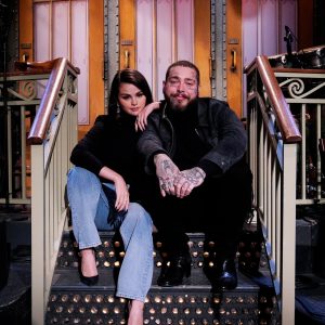 13 May: new pic of Selena with Post Malone for SNL