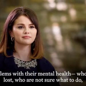 26 May: Selena talks with Joe Biden about mental health