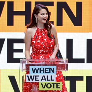 13 June: Selena appears at the “When We All Vote” – Culture of the Democracy Summit (Updated)
