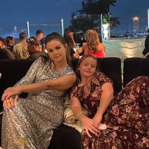 27 June: Selena & Gracie at the Only Murders In The Building season 2 premiere afterparty!