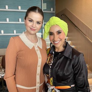 2 October: new pic with Selena from Rare Beauty’s 2nd anniversary launch party