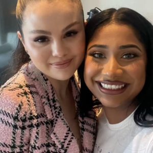 16 December: more pics & videos of Selena with beauty influencers at Rare Beauty event in New York