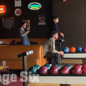 15 January: Selena spotted bowling at the Gutter in New York