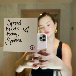 17 February: Spread hearts today, Sephora