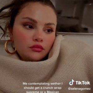 22 February: Selena shared new video via TikTok story