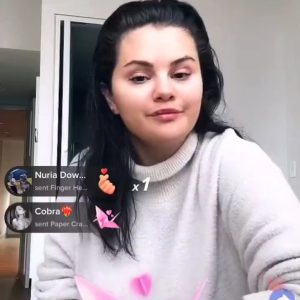 16 February: Selena addressed some body-shaming comments via TikTok Live