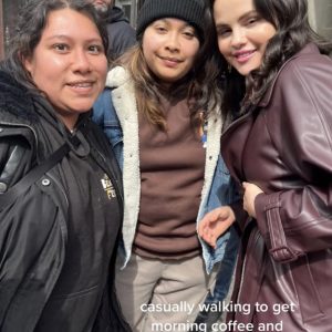 17 March: Selena says she loves her fans even more while greeting them on set in New York