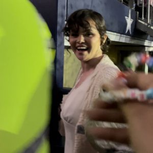 1 April: Selena attends Taylor Swift’s The Eras Tour concert show in Texas