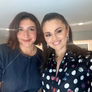 30 June: Selena with Cynthia Di Meo at ‘Sephora Squad Event’