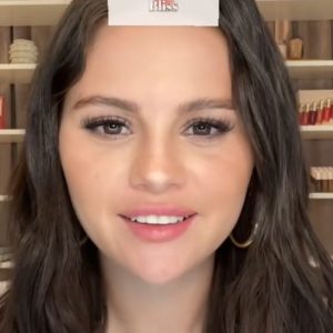 24 July: Rare Beauty shared new video with Selena on TikTok
