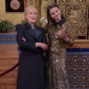 11 July: Selena appears with Meryl Streep in the new Instagram video