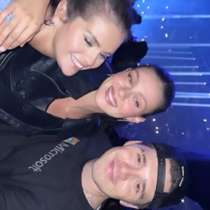 21 August: Selena with Nicola Peltz & Brooklyn Beckham recently