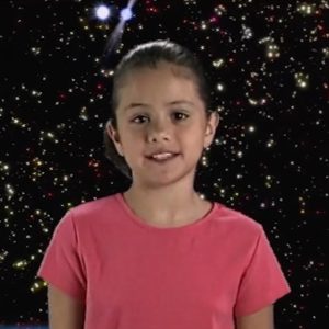 15 August: little Selena in an educational video for ‘Scottish Rite Children Hospital’ from 2003