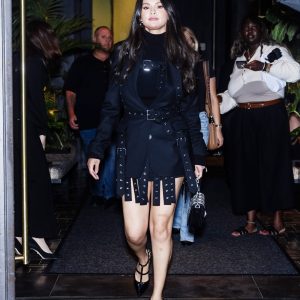 11 September: Selena spotted leaving her hotel in New York