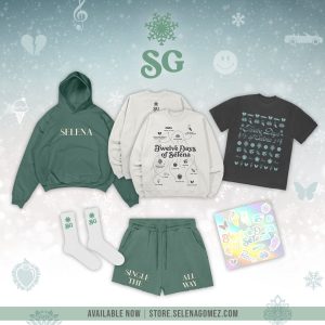 22 November: check out new holiday merchandise in Selena’s official store