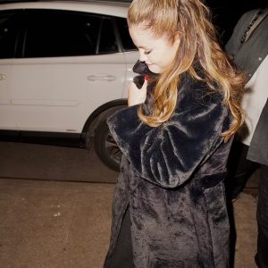7 December: Selena leaving Holiday Bar in New York