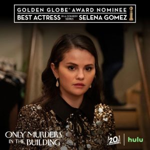11 December: Selena has been nominated for ‘Best Actress In a Comedy Series’ at the Golden Globe Awards