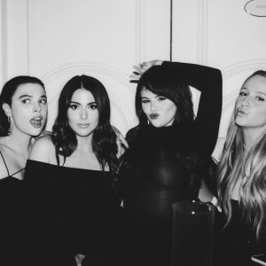 5 February: Selena with friends at the ‘Lola’ premiere afterparty
