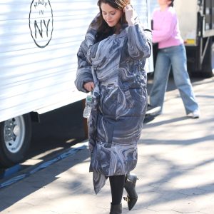 12 March: Selena spotted on set of Only Murders In The Building in New York