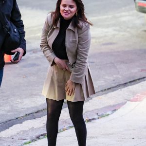 2 March: Selena arriving on set of the 4th season of Only Murders In The Building in Los Angeles