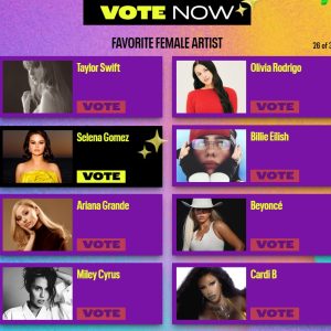 7 June: vote for Selena at the KCA 2024!