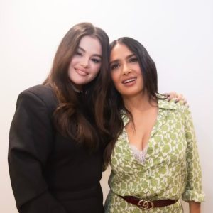 8 September: Selena poses with Salma Hayek at ‘TIFF 2024’