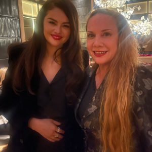 21 September: new pic of Selena with a fan backstage at TIFF 2024