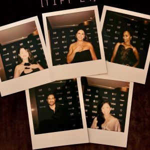 9 September: polaroids with Selena & the cast of ‘Emilia Perez’ taken at TIFF 2024