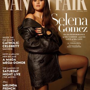 9 September: Selena graces the cover of October issue of Vanity Fair