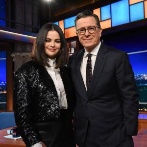 3 December: Selena appears on The Late Show with Stephen Colbert