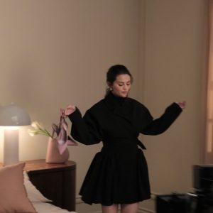 16 August: new pictures with Selena from behind the scenes of her photoshoot for Rare Beauty fragrance