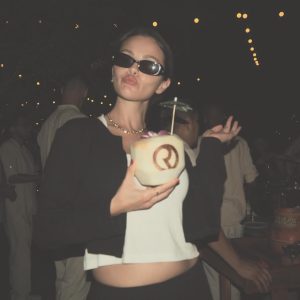 10 September: Selena celebrating the 5th anniversary of Rare Beauty