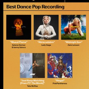 7 November: ‘Bluest Flame’ by Selena Gomez has been nominated for GRAMMY Awards!