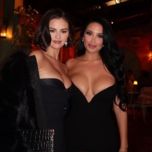 20 January: Selena at a party